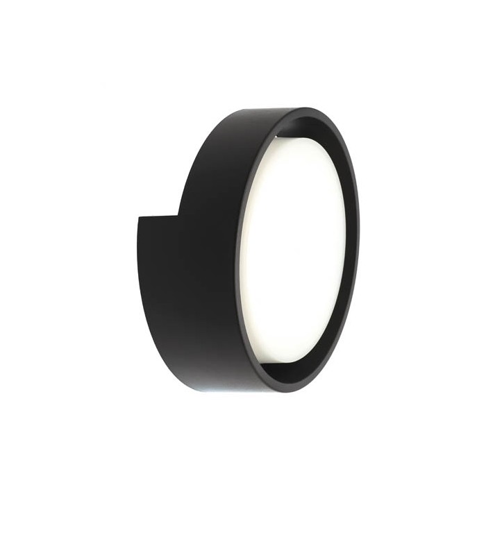 LED стеннa лампа със сензор за движение 12W 4000К VITO черна 17×7 | AVStore