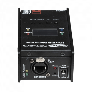 2-канален Art-Net възел – 3-пинов XLR Showtec NET-2/3 Pocket | AVStore