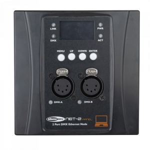 5-пинов – черен корпус Showtec NET-2 Panel | AVStore