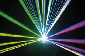 Професионален лазер Showtec Galactic 1K20 TXT | AVStore