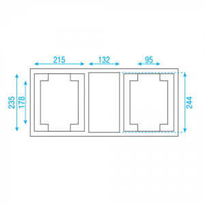 Кейс Showtec Case for 2x Phantom 65 | AVStore