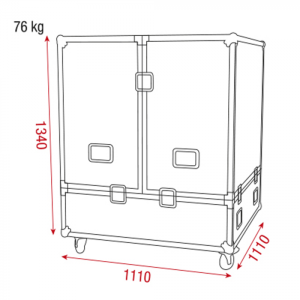 Кейс Showgear Case for 100 cm Mirror Ball | AVStore