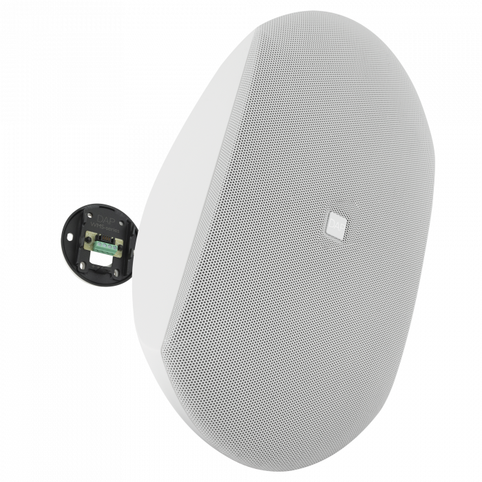 d3845_detail03_21 Пасивна стенна тонколона 80W професионална DAP WMS8-W бяла инсталационна | AVStore