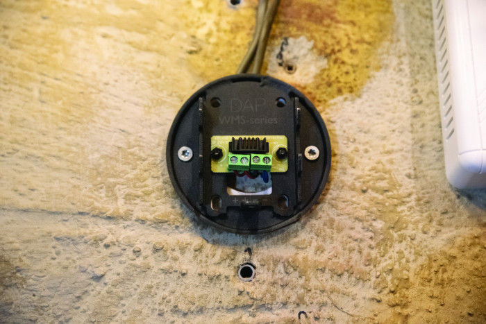 d3845_fx012_48 Пасивна стенна тонколона 80W професионална DAP WMS8-W бяла инсталационна | AVStore