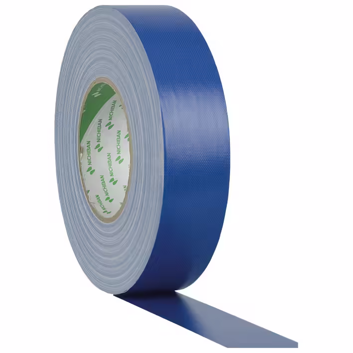 Еластично и издръжливо тиксо Nichiban Gaffa Tape синьо 38мм/50м | AVStore