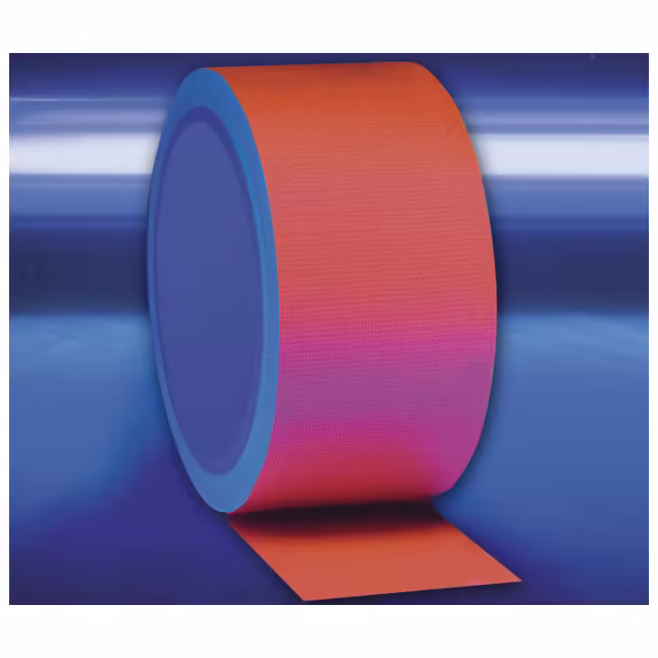 90639_detail1_38 Сценично тиксо Showgear Gaffa Tape Neon оранжево 5см/25м | AVStore