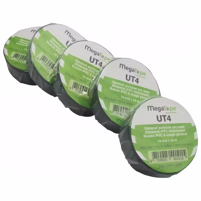 90678_detail02_21 Тиксо MegaTape UT4 сиво 19мм/20м | AVStore