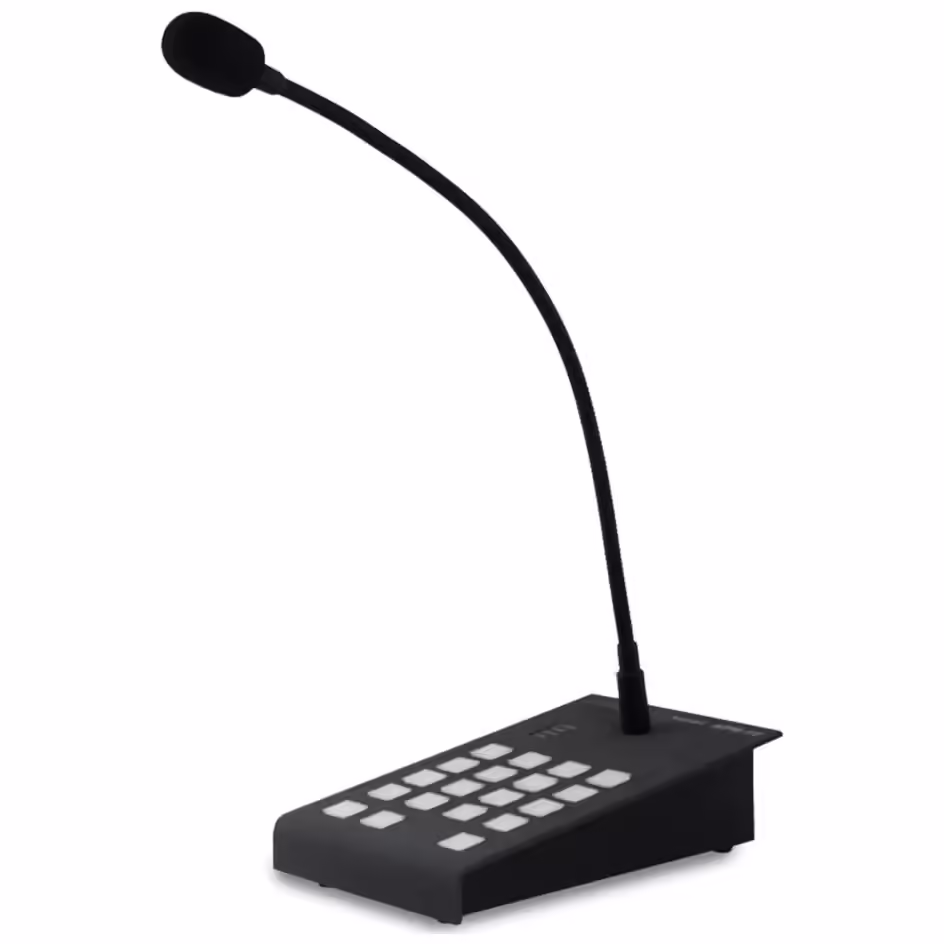 APM116_shadow Дигитален пейджинг микрофон за 16 зони Audac AMP116 MK2 Version | AVStore