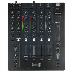 Професионален DJ миксер DAP CORE MIX-4 USB | AVStore
