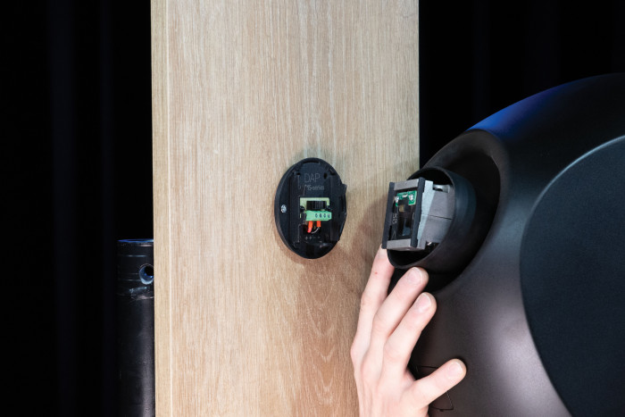 d3832_fx10_17 Пасивен 4″ 100 V дизайнерски стенен високоговорител DAP WMS4T-B черен | AVStore