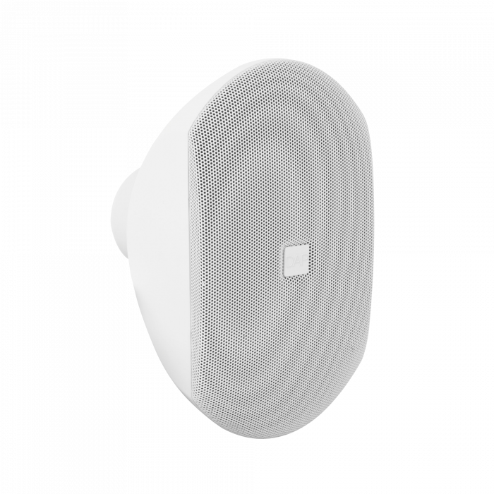 Пасивен 4″ 100 V дизайнерски стенен високоговорител DAP WMS4T-W бял | AVStore