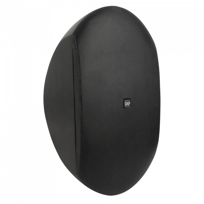 Пасивен 8″ 100 V дизайнерски стенен високоговорител DAP WMS8T-B черен | AVStore