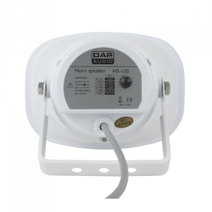Пасивен 15 W квадратен рупорен високоговорител DAP HS-15S светлосив | AVStore