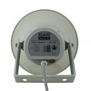 Пасивен 50 W кръгъл рупорен високоговорител DAP HS-50R светлосив | AVStore