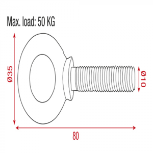 Обръч за окачване на високоговорител M10 Showgear | AVStore
