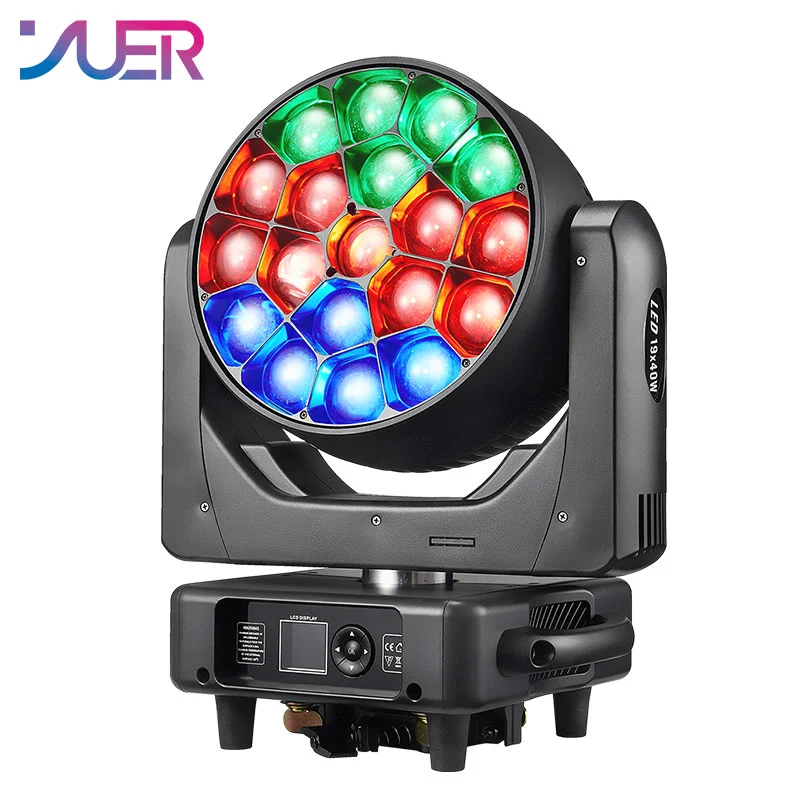 Движеща Глава YUER 19×40 LED Bee Eye ZOOM | AVStore