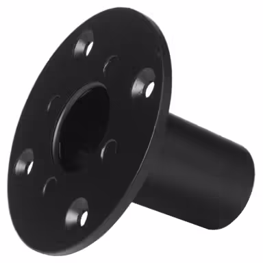 Алуминиев вграден адаптер за стойка Ø35 мм Audac CHB196 черен | AVStore