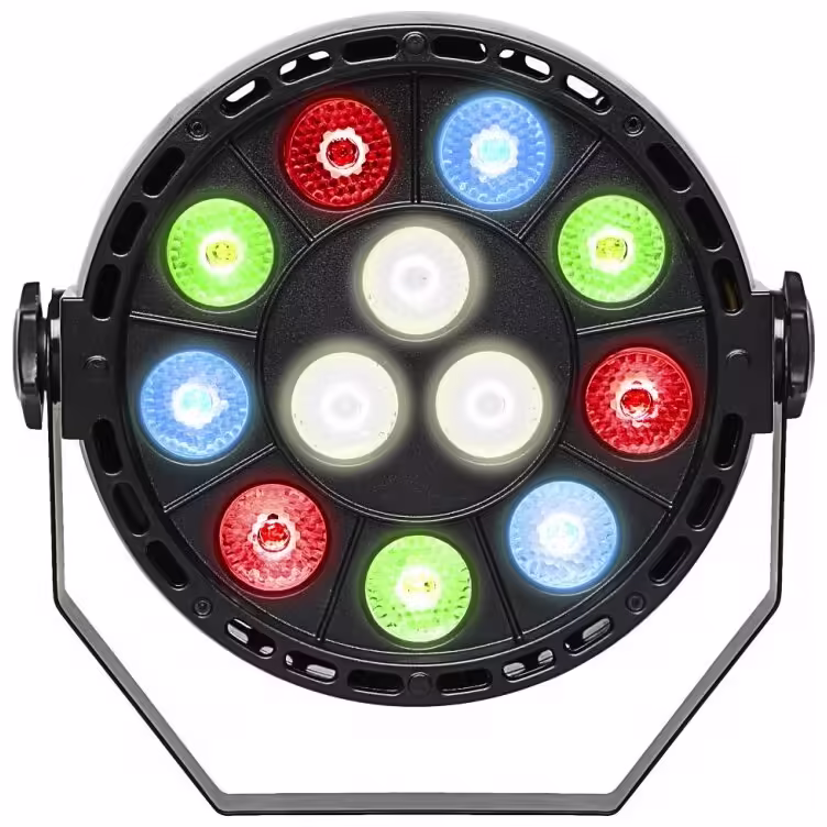 Мини LED пар прожектор 36W Fractal Lights 12x3W RGBW | AVStore