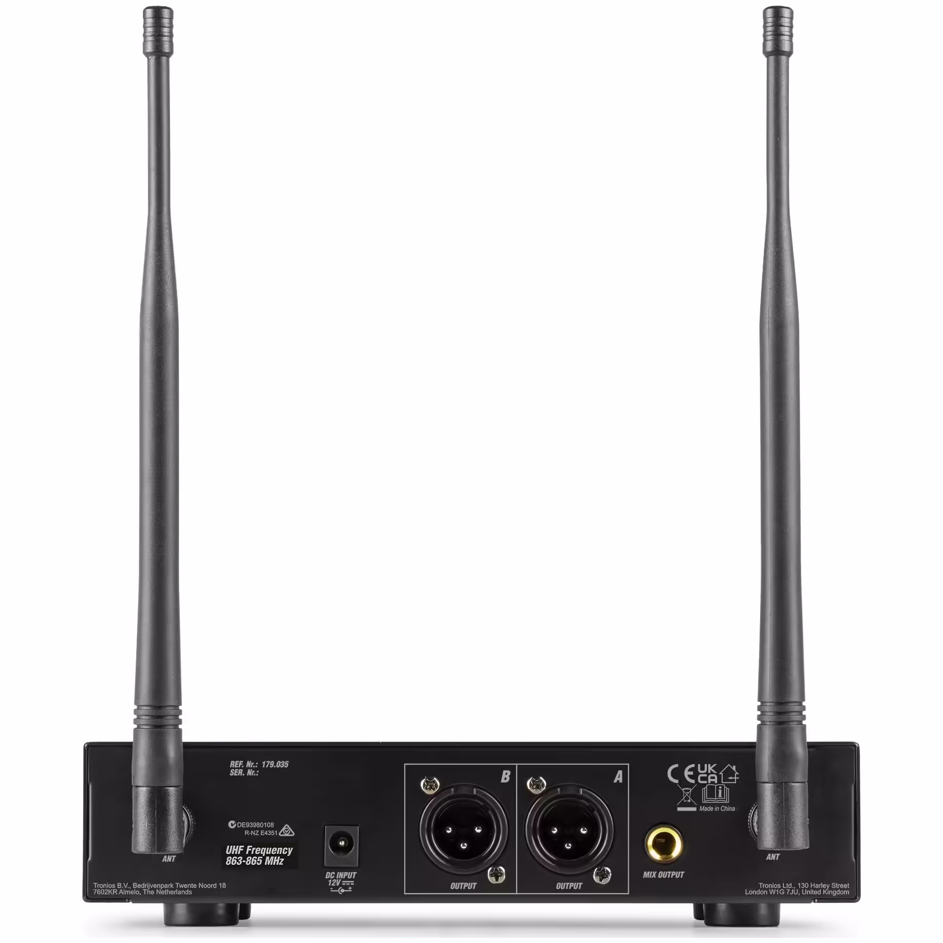 179035_insert1 Безжичен микрофонен комплект Power Dynamics PD220 UHF с 2 ръчни микрофона 80 канала | AVStore