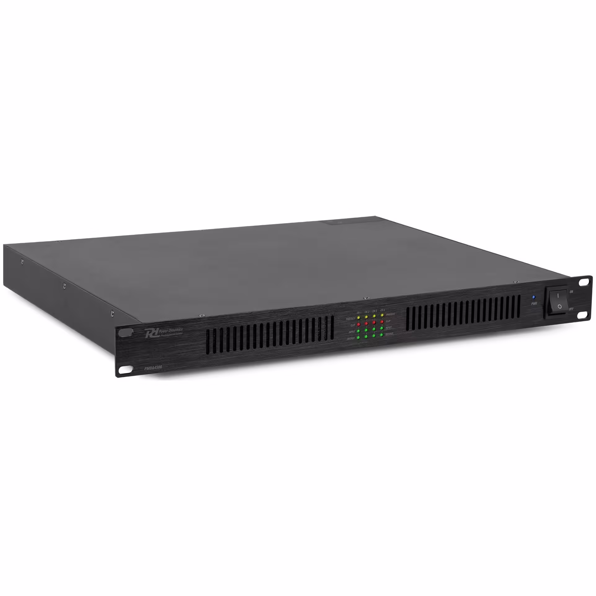 Професионален усилвател Power Dynamics PMDA4500 4x500W 100V | AVStore
