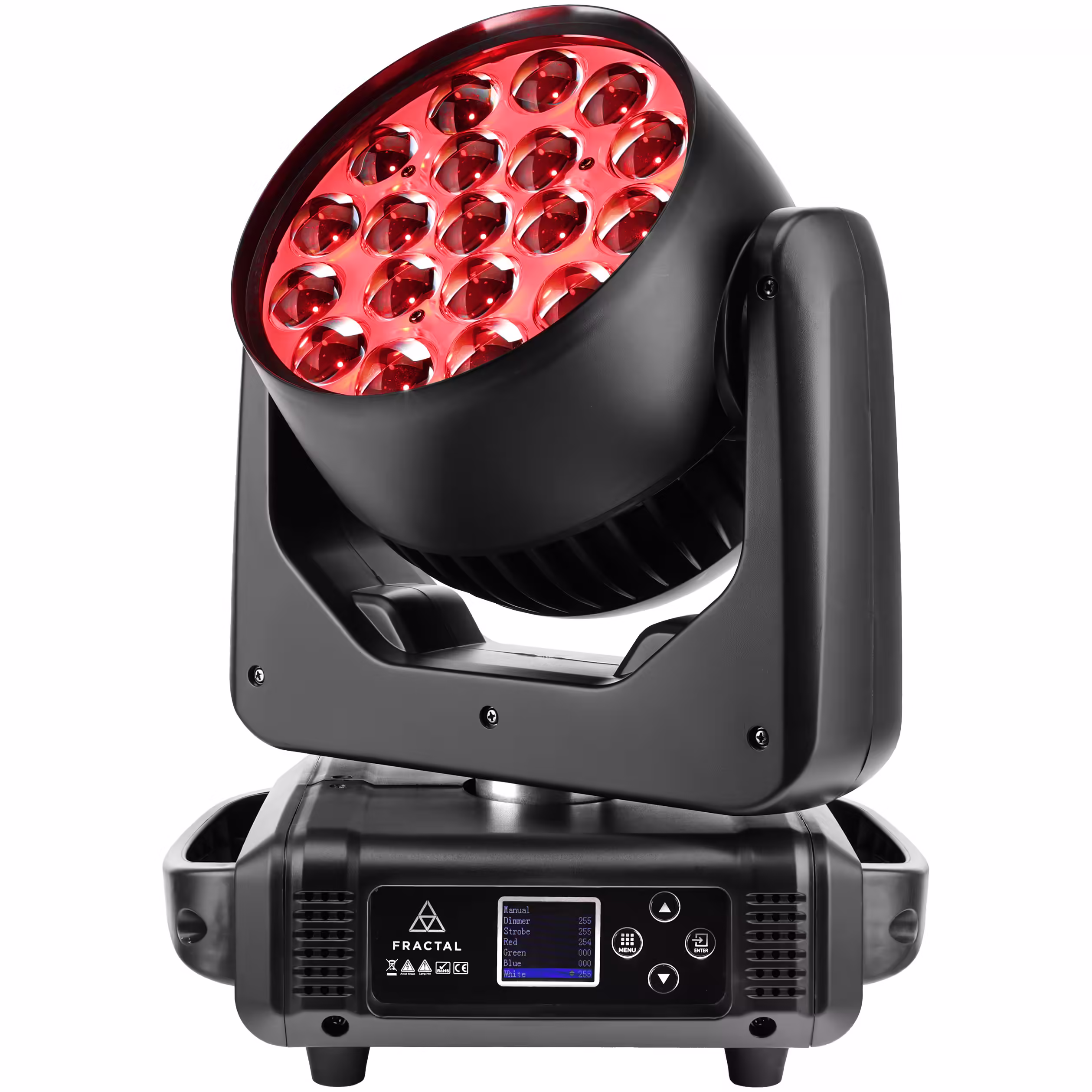 Движеща Глава Fractal Lights SOLORAY 19x12W Zoom | AVStore