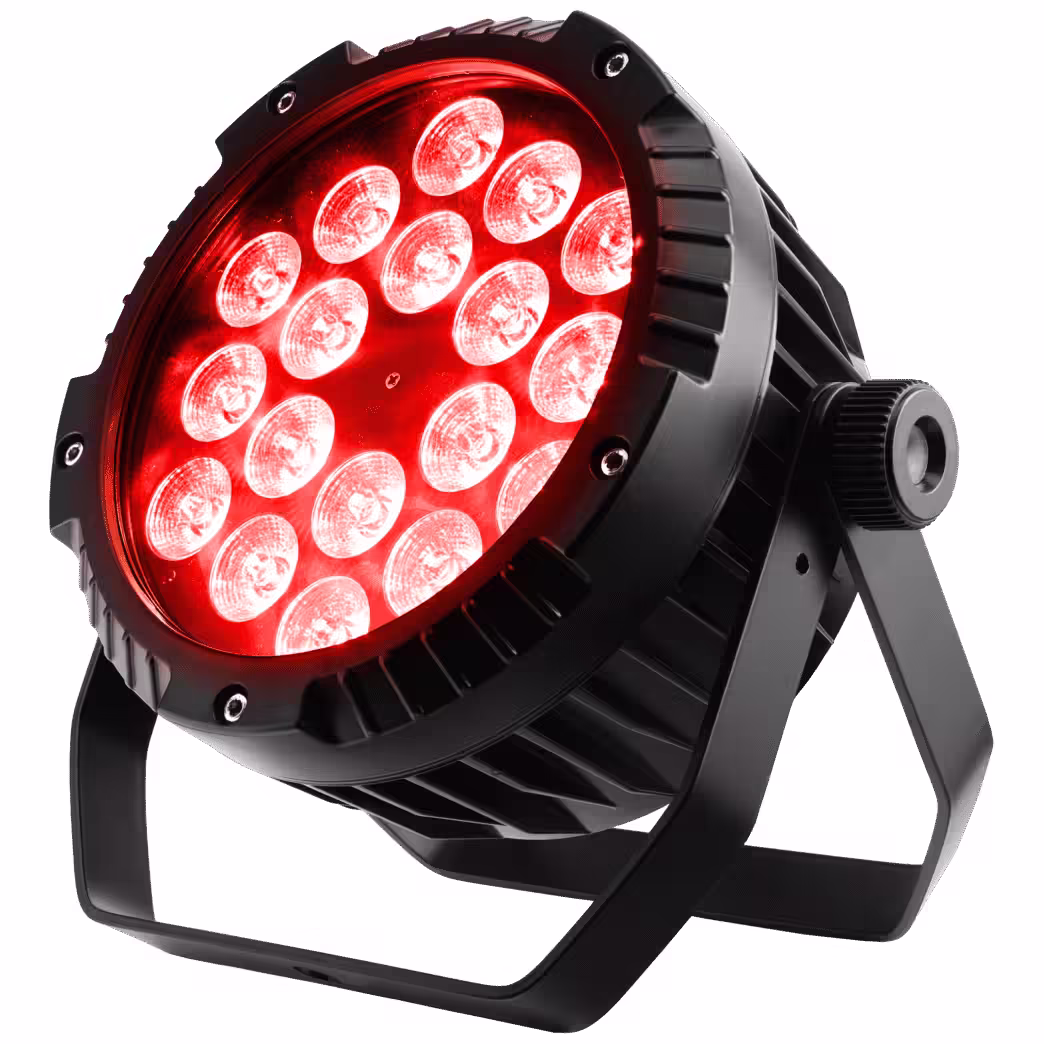 LED Пар прожектор Fractal OPTIRAY 18x15W IP65 RGBWA | AVStore